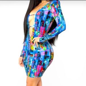 Fashionnova mini dress - M